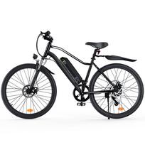 iScooter EB3S Elektrinis dviratis Variklis 350W Baterija 36V15Ah Miesto elektrinis dviratis Maksimalus greitis 35KM/H 26'' Suaugusiųjų elektrinis dviratis EB3S juoda