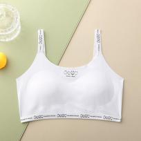 Girls' underwear development period small vest primary school girls' children's bra one-two stage thin one-piece without steel ring M balta