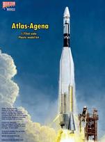 Platz Horizon Models Atlas Agena Rocket Plastic Model Kit HM2006 1/72 (Rocket)
