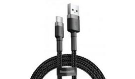 CABLE USB TO USB-C 1M/GRAY/BLACK CATKLF-BG1 BASEUS