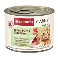 ANIMONDA Carny Adult Chicken, turkey, rabbit - šlapias kačių maistas - 200g