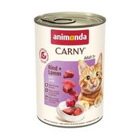 ANIMONDA Carny Adult Beef and lamb - šlapias kačių maistas - 400g