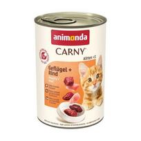 ANIMONDA Carny Kitten Poultry Beef - drėgno kačių ėdalo - 400 g