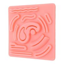 Silicone Laparoscopic Suture Simulation Pad 3D Laparoscopic Suture Pad with Pre Cut Wounds for