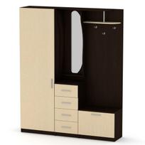 Prieškambario spinta Kompanit Tamara, ruda