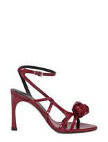 ROTATE - Sandal Patent Croc - Sandalai su kulniukais - Burgundiška splava