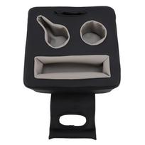 Back Seat Cup Holder Car Truck Boat Organizer Couch Sofa Bed Expander Tray Hold Drinks Snacks Remote Cell Mobile Phone gray
