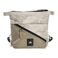 Adidas Lifestyle Polyester Shoulder Bag, Crossbody Bag Regular Men's Beige & Putty Beige & White Adidas JD5855