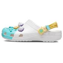 HONOR OF KINGS x Crocs Classic Clog Collaboration, Heavenly Melody Strings Clogs Unisex Silver Cai Wenji Collectible 37-38