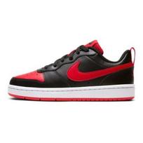 Nike Court Borough Low 2 Black University Red GS BQ5448-007 EU 39 armijos žalia spalva