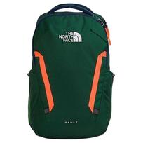 The North Face 27L Vault Outdoor Backpack Unisex backpack Green NF0A3VY2-301 Green black