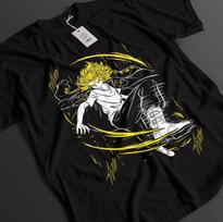 Kill La Kill Shirt Ryuko Tshirt Satsuki T-Shirt Mako Top Ragyo Battle Anime Tee S
