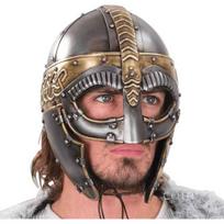 Norsas Vikingų Šalmas Viduramžių Plieno Žalvario Šarvai Dėvimas Šiaurės Karių Šalmas LARP Cosplay Kolekcionuojamas Dovana black