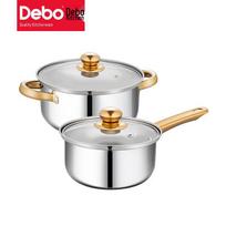 Debao DEP-918 Willis 2-Piece Stainless Steel Pot Set