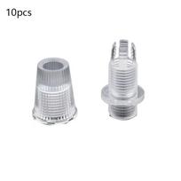 Apšvietimo priedai pakabinamam šviestuvui Kabelio spaustukas Laido laikikliai Vielos klipsas Laido įtempimo mažinimas Transparent-10pcs