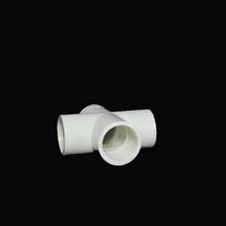 50/63mm PVC Pipe Cross Connector Garden Irrigation System Parts Tube 4 Way Adapter Fish Tank Supplies 50mm