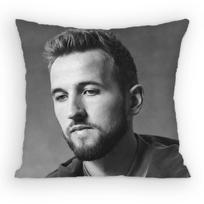 Anglija H-Harry K-Kane Futbolininkas Pagalvės užvalkalas Apsaugantis nuo dulkių erkučių Pagalvės užvalkalas Nematomas užtrauktukas Šilkinis trumpas pliušas Sofos pagalvės užvalkalas Peach skin 18*18(CM)-1Pcs