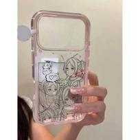 Line Flilian for iPhone17ProMax iPhone case 15/13/1 2/14 all-inclusive soft case 11 apple 17promax