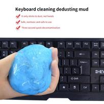 Automobilių plovyklos salono automobilių valymo gelis, skirtas valyti mašinai Auto Vent Magic Dust Remover Klijai Kompiuterio klaviatūros nešvarumų valiklis 70g blue