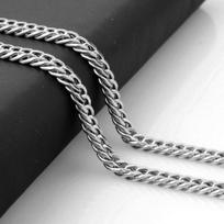 Auksinis nerūdijančio plieno grandinės karoliai – įvairių dydžių, unisex, titano plieno 18cm Bracelet