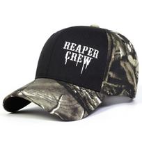 REAPER GREW Trucker Hat Embroidery Adjustable Baseball Cap for Hip Hop Outdoor Travel Unisex kamufliažas