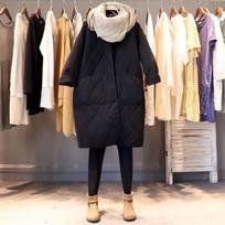 Woman Autumn Loose Medium Long Windbreaker Female Causal Lightweight Outerwear 4XL juoda
