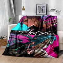 Arcane: League of Legends Cartoon printing blankets to keep warm, soft and comfortable home travel bed blanket birthday gift 30x40in