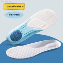 Kids Memory Foam Soft Insoles Children Orthopedic Breathable Flat Foot Arch Support Inserts Sport Shoes Pads Feet Care Cushion EU 26-30 (185mm) balta