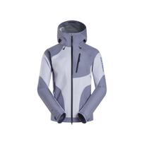 SALOMON Gore Tex Jackets Women's Interstellar Blue/Granite Blue Hooded Moderate Hard Shell C28302 XL
