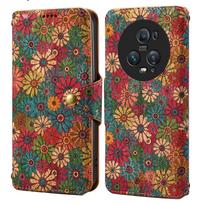 Denior Applicable Magic 6/5/Honor 100/90Pro Cork Flip Card Holder Wallet Phone Case Honor magic 6 žalia