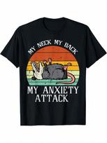 Opossum My Neck Back Anxiety Attack Possum Song unisex T-Shirt S