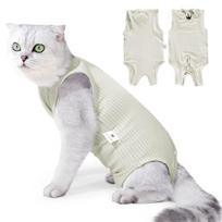 Breathable Pet Recovery Suit High Elastic Recovery Onesie  Professional Use S žalia