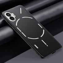Luxury PU Leather Case For Nothing Phone 1 One Back Cover Matte Silicone Full Protection Phone Case For Nothing Phone1 5G Coque For Nothing Phone 1 juoda