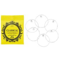 6 vnt. .028-.043 Folk Acoustic Guitar Nailoninės Stygos 6-stygų Akustinės Gitaros Stygų Pakeitimas Pradedantiesiems Atlikėjams Patvarus
