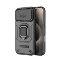 Dėklas iPhone 17 Pro su slankiojančia kamera, telefono dėklas iPhone 17 Air, iPhone 17 Pro Max dangtelis, šarvuotas PC smūgiams atsparus galinis dangtelis, dėklai iPhone17 Air juoda