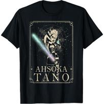 The Clone Wars Ahsoka Tano Celestial Portrait T-Shirt S įvairiaspalvis