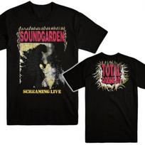 Soundgarden Total Godhead Albums 2 sided Black T shirt Unisex T-Shirt XXXL