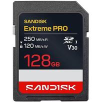 SanDisk EXTREME PRO SD UHS-I 128GB SD 250MB/S(R) / 120MB/S(W) SDSDXXJ-128G-GSCIN