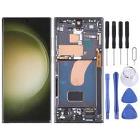 For Samsung Galaxy S23 Ultra 5G SM-S918U US Edition 6.78 Inch OLED LCD Screen Digitizer Full Assembly with Frame (Black) For Samsung Galaxy S23 Ultra 5G SM-S918U US juoda
