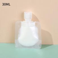 30/50/100 ml dozatoriaus maišelis skystam losjonui, nešiojamas kelioninis pakavimo maišelis, daugkartinio naudojimo, nepralaidus, šampūnui, kosmetikos laikymo konteineris 30ml