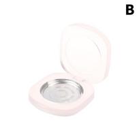 Flip Solid Ointment Box Eye Shadow Blush Box High Light Repair Powder Box Cosmetic Round Storage Container Frosting Single Box B