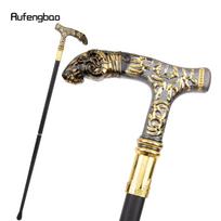 Auksinio juodo ožkos prabangaus rašto vaikščiojimo lazda vakarėliui madinga Elegantiška lazda, dekoratyvinė kospalio lazda, 90 cm