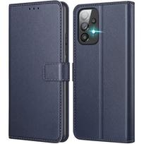 Case - BOOLING - for Samsung A53 5G - Navy Blue - Anti-Scratch - Shockproof - Card Storage mėlyna