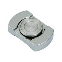 Karalius Fidget Spinner Rankinis Sukamas Virbalas Patarimas Metalinis EDC Fidgeting Relieve Stress Mažinantys Žaislai Anti Nerimas Biuro Stalas Besisukantis sidabras