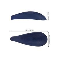 5Pairs Shoulder Protectors for Hangers Expand Shoulder Support Prevent Bumps on Jackets Shirts Sweaters Daily Use mėlyna