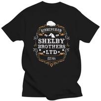 Peaky Blinders Birmingham Shelby Tshirts Unisex and Women Summer Cotton Clothing Casual Fashion Round Neck Short Sleeved Tee XL