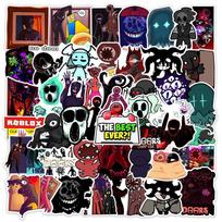 50 vnt. Aukštos kokybės Roblox figūrėlės Doors vandeniui atsparūs lipdukų rinkiniai scrapbookingui ir dekoravimui 50pcs