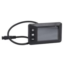 Elektrinio dviračio LCD ekrano matuoklis G51 Elektrinio dviračio valdymo panelė su vandeniui atspariu 6 kontaktų vyrišku jungikliu dviračiui, paspirtukui