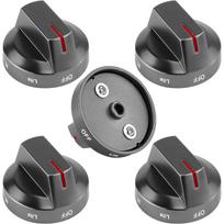 DG94-03500A/Z Fit for Samsung Gas Stove Knob Replacement and DG94-04167 DG94-03500U Gas Stove Knobs-Models NX60T8111SS NX60T8311SS NX60T8711SS juoda