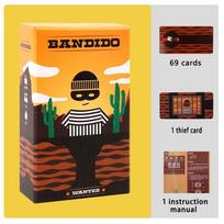 2026 New Bandido Bandida Board Game 1-4 Players Strategy Puzzle Card Game For Kids & Adults Party Family Fun Strategy Game